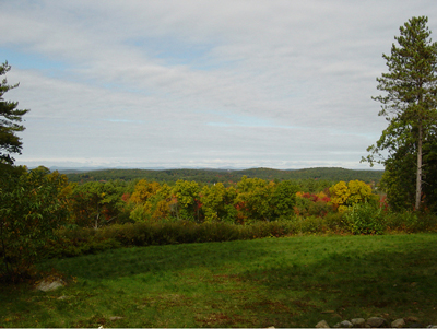 View from the top of wilderness hill